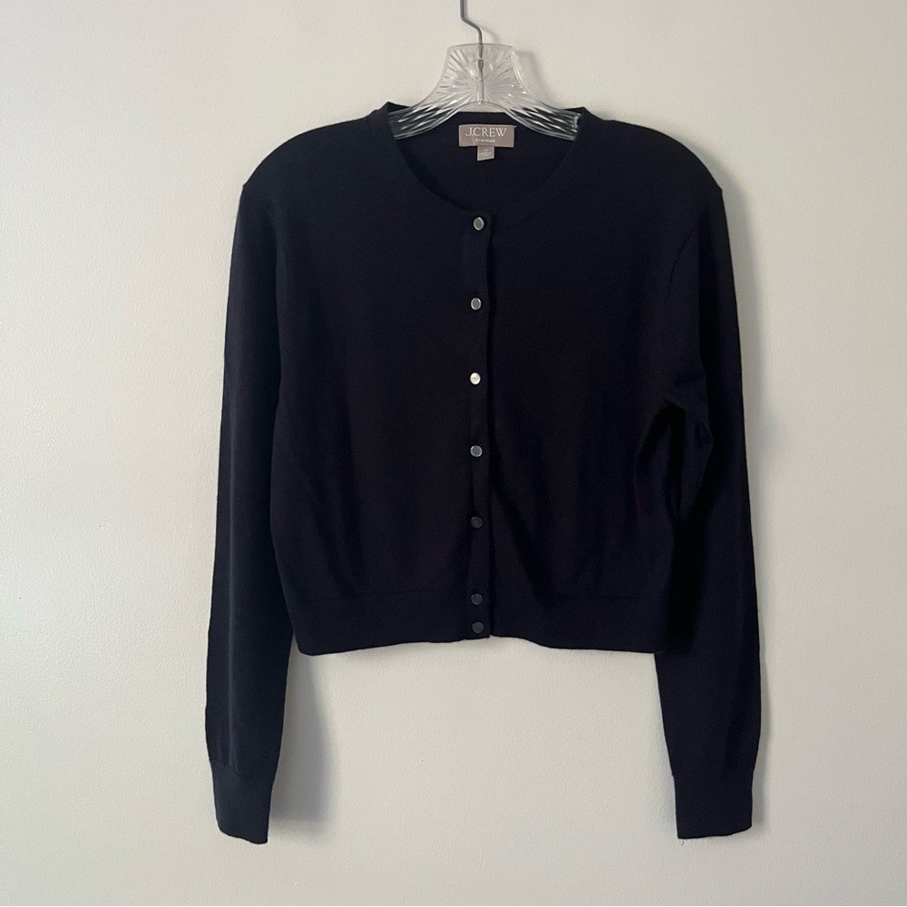 J. Crew Navy Cardigan Sweater